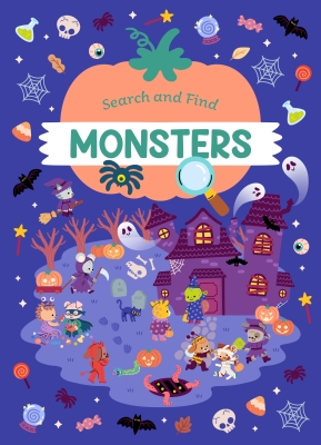 Book cover image - Search and Find Monsters
