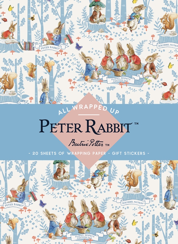 Book cover image - All Wrapped Up: Peter Rabbit