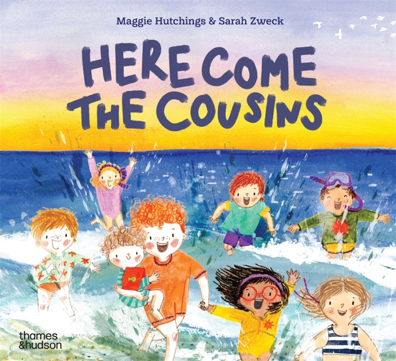 Book cover image - Here Come the Cousins