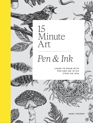 Book cover image - 15-Minute Art Pen & Ink
