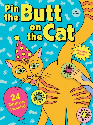 Book cover image - Pin the Butt on the Cat