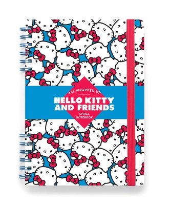 Book cover image - All Wrapped Up:&nbsp; Hello Kitty Spiral Notebook