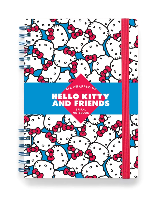 Book cover image - All Wrapped Up:&nbsp; Hello Kitty Spiral Notebook