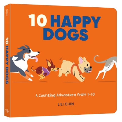 Book cover image - Ten Happy Dogs