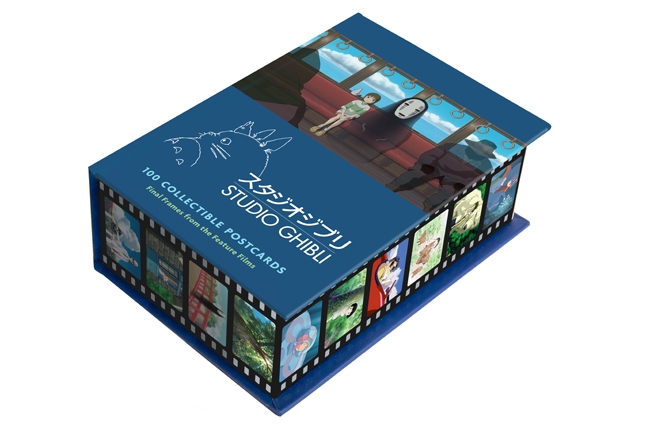 Book cover image - Studio Ghibli: 100 Collectible Postcards
