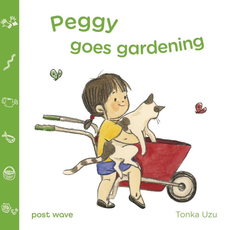 Book cover image - Peggy Goes Gardening