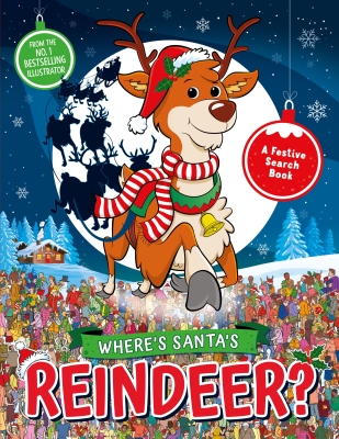 Book cover image - Where’s Santa’s Reindeer?