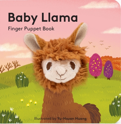 Book cover image - Baby Llama: Finger Puppet Book