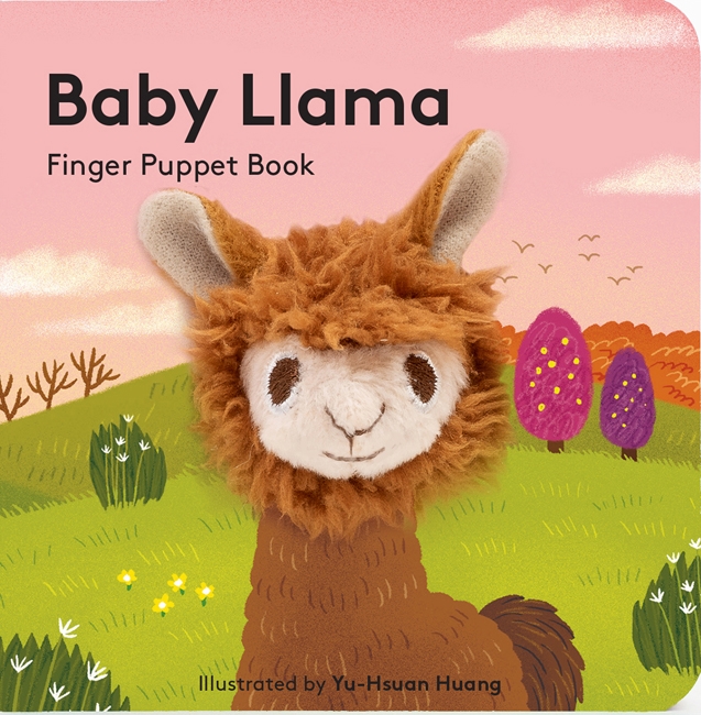 Book cover image - Baby Llama: Finger Puppet Book