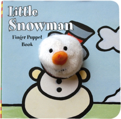 Book cover image - Little Snowman: Finger Puppet Book