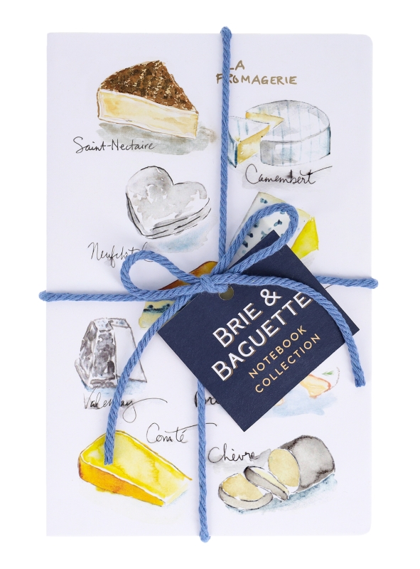 Book cover image - Brie & Baguette Notebook Collection