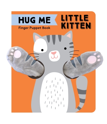 Book cover image - Hug Me Little Kitten: Finger Puppet Book