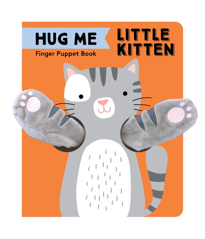 Book cover image - Hug Me Little Kitten: Finger Puppet Book