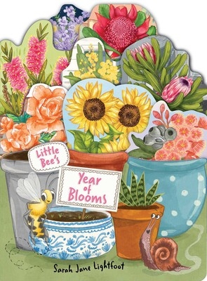 Book cover image - Little Bee’s Year of Blooms