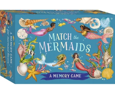 Book cover image - Match the Mermaids: A Memory Game