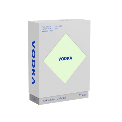 Book cover image - The Cocktail Cabinet: Vodka