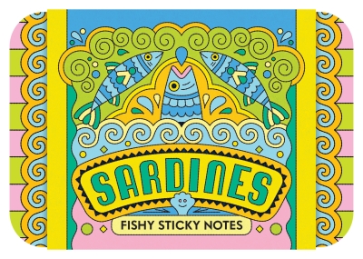 Book cover image - Sardines Fishy Sticky Notes