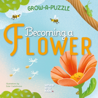 Book cover image - Grow-a-Puzzle. Becoming Flower 