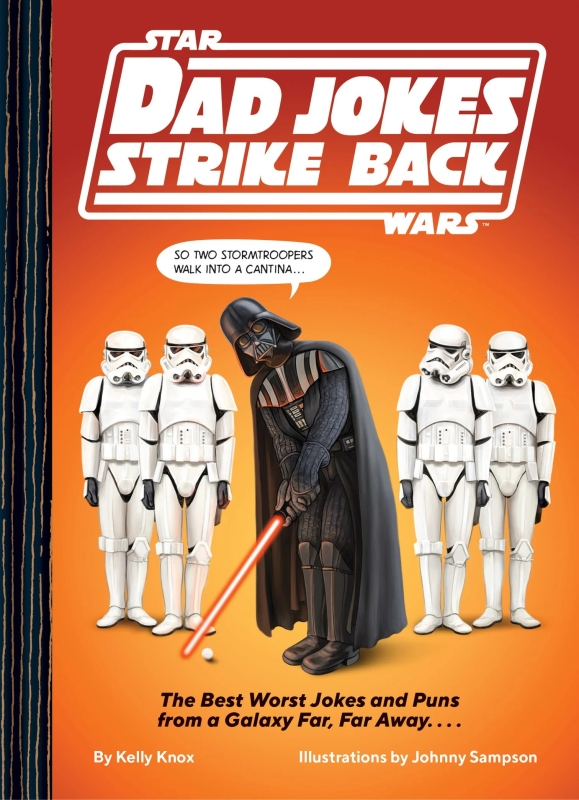 Book cover image - Star Wars Dad Jokes Strikes Back
