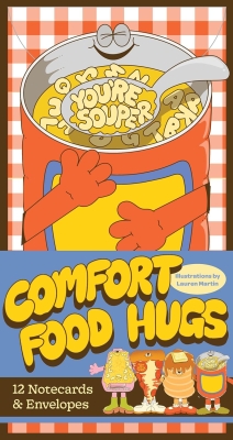 Book cover image - Comfort Food Hugs Notecards