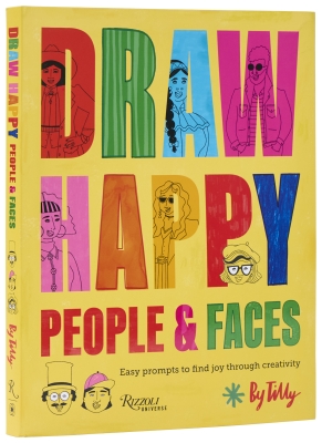 Book cover image - Draw Happy: People and Faces