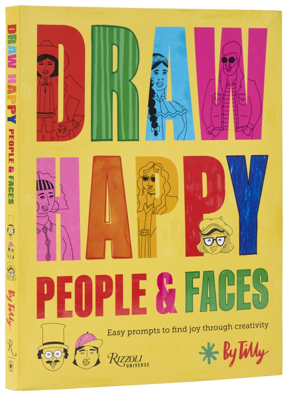 Book cover image - Draw Happy: People and Faces