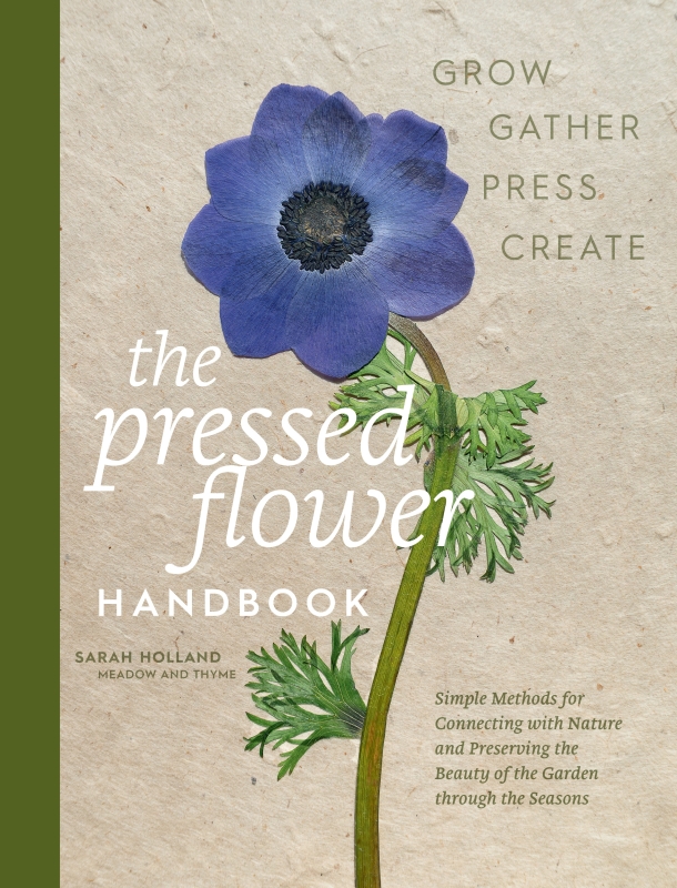 Book cover image - Pressed Flower Handbook