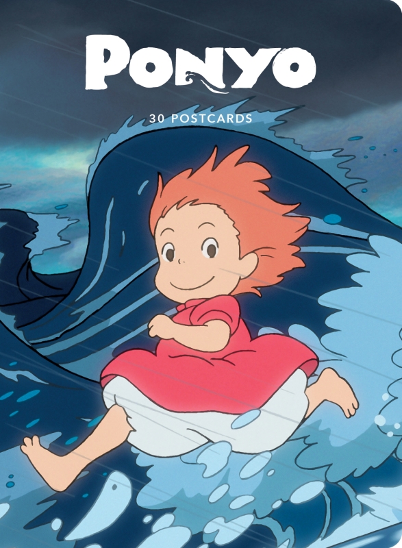 Book cover image - Studio Ghibli Ponyo: 30 Postcards