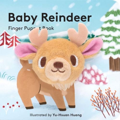 Book cover image - Baby Reindeer: Finger Puppet Book