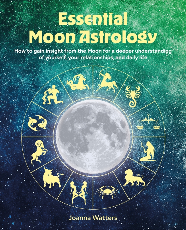 Book cover image - Essential Moon Astrology