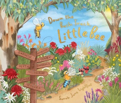 Book cover image - Down the Bush Track, Little Bee