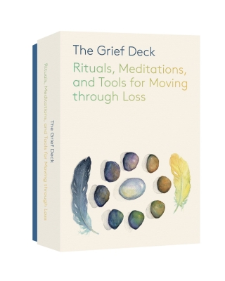 Book cover image - The Grief Deck