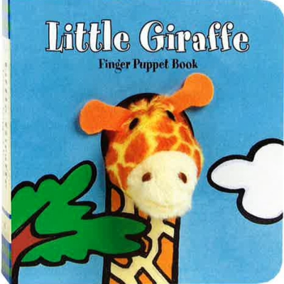 Book cover image - Little Giraffe: Finger Puppet Book