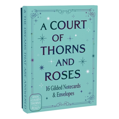 Book cover image - A Court of Thorns and Roses Official Gilded Notecards