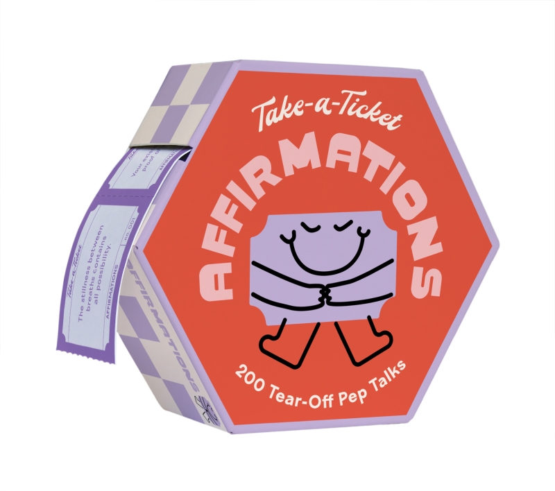 Book cover image - Take-a-Ticket: Affirmations