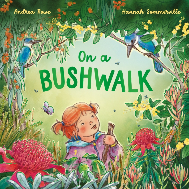 Book cover image - On a Bushwalk