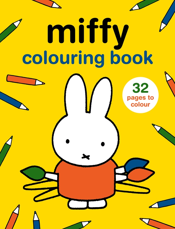 Book cover image - Miffy Colouring Book