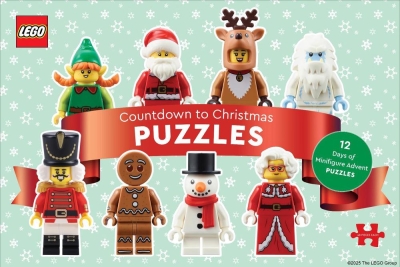 Book cover image - LEGO Countdown to Christmas Puzzles