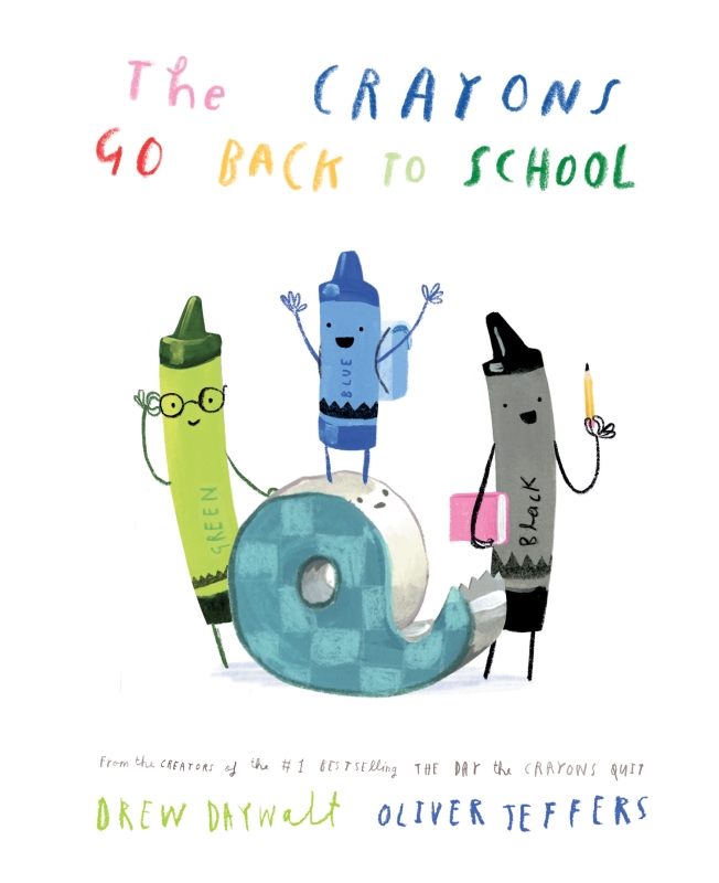 Book cover image - CRAYONS GO BACK TO SCHOOL