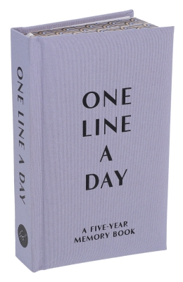 Book cover image - Periwinkle Canvas One Line a Day