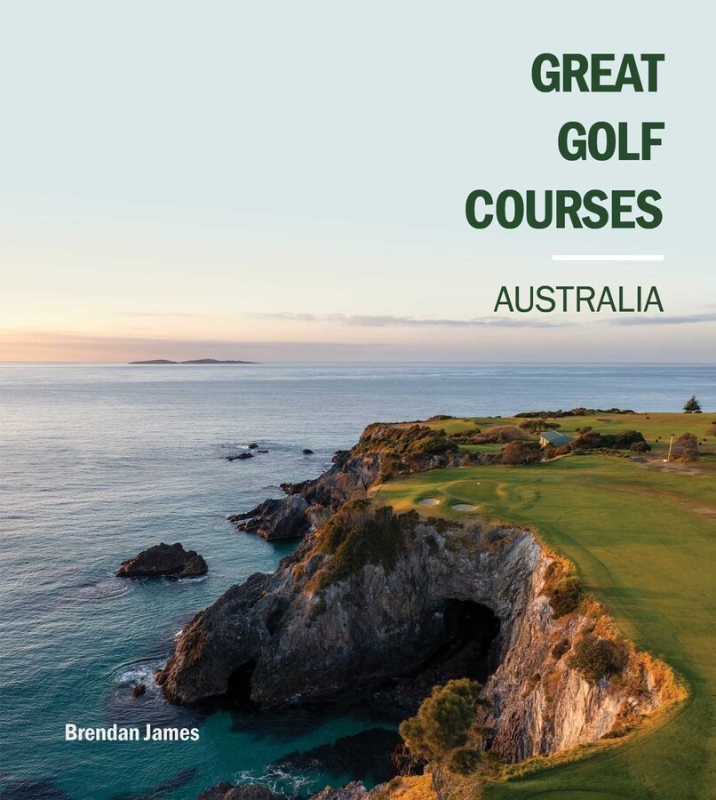 Book cover image - Great Golf Courses Australia