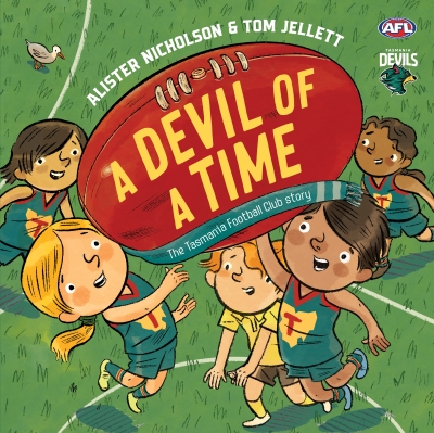 Book cover image - A Devil of a Time