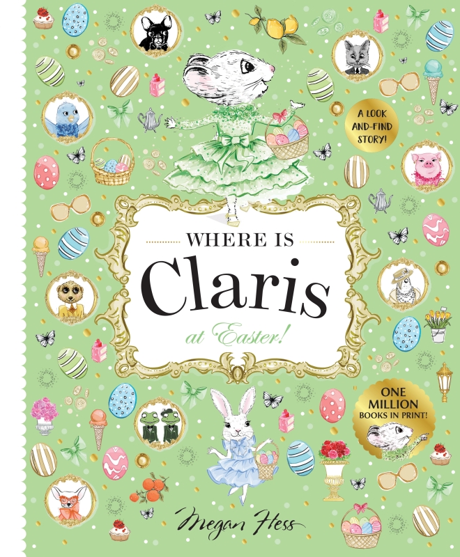 Book cover image - Where is Claris at Easter!