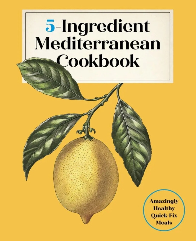 Book cover image - 5-Ingredient Mediterranean Cookbook