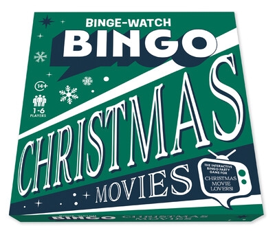 Book cover image - Binge-Watch Bingo: Christmas Movies