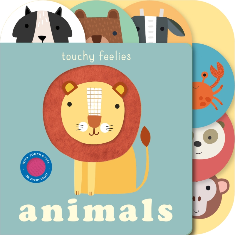 Book cover image - Touchy Feelies: Animals