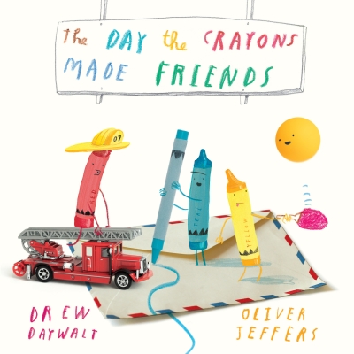Book cover image - Day the Crayons Made Friends