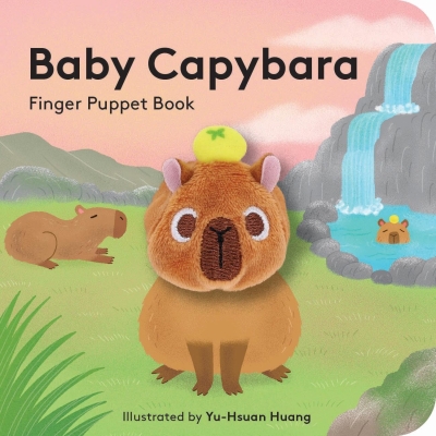 Book cover image - Baby Capybara: Finger Puppet Book