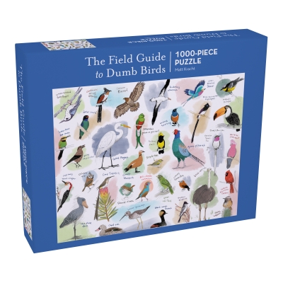 Book cover image - The Field Guide to Dumb Birds 1000-Piece Puzzle