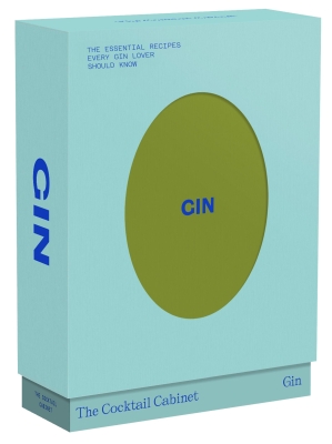 Book cover image - The Cocktail Cabinet: Gin
